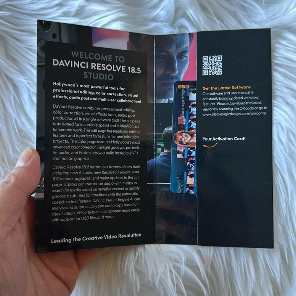 Davinci Resolve Studio 18.5 Editing Software - Picture 2 of 2
